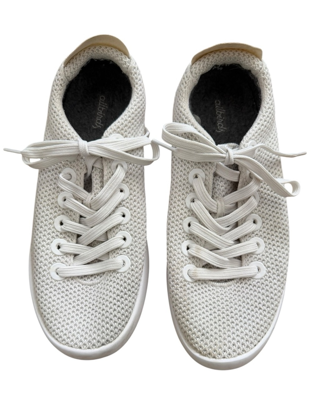 allbirds Women’s White Knit Runner Sneakers